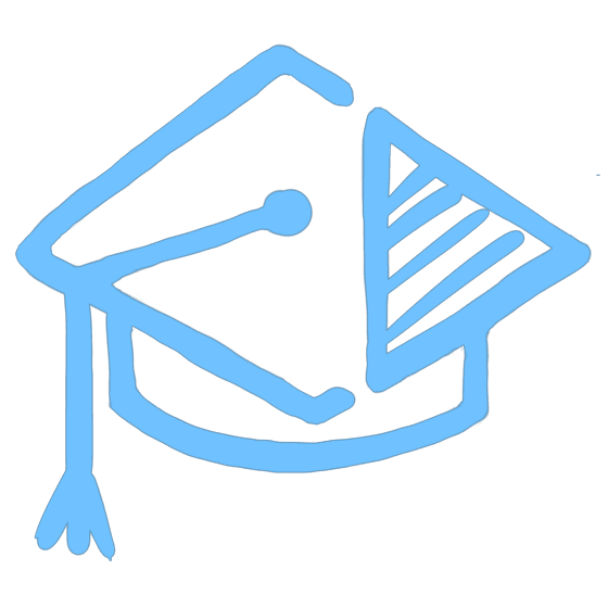 light blue Logo hat only officevideokurs